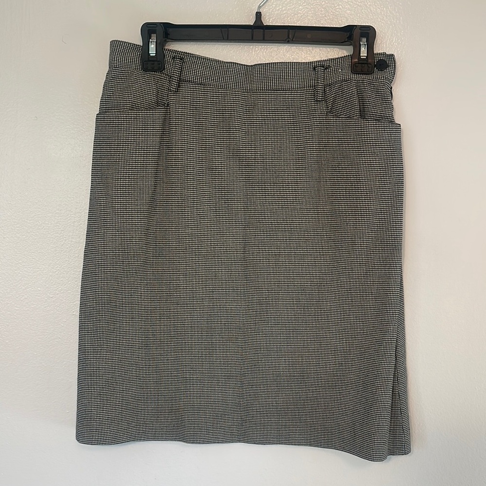 LIZ SPORT Vintage Gingham Classic Women's Skirt